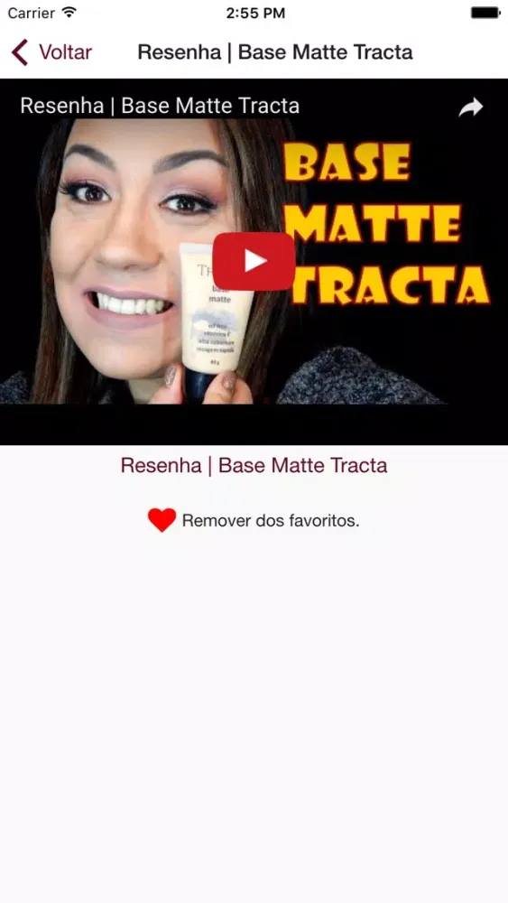 Capturas de pantalla de Melhores canais de maquiagem