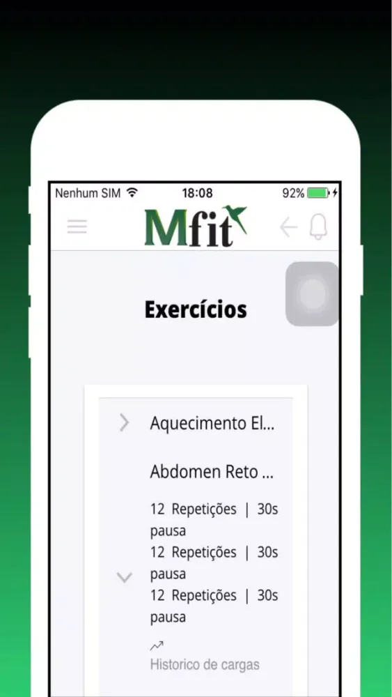 MFit Gym Screenshots