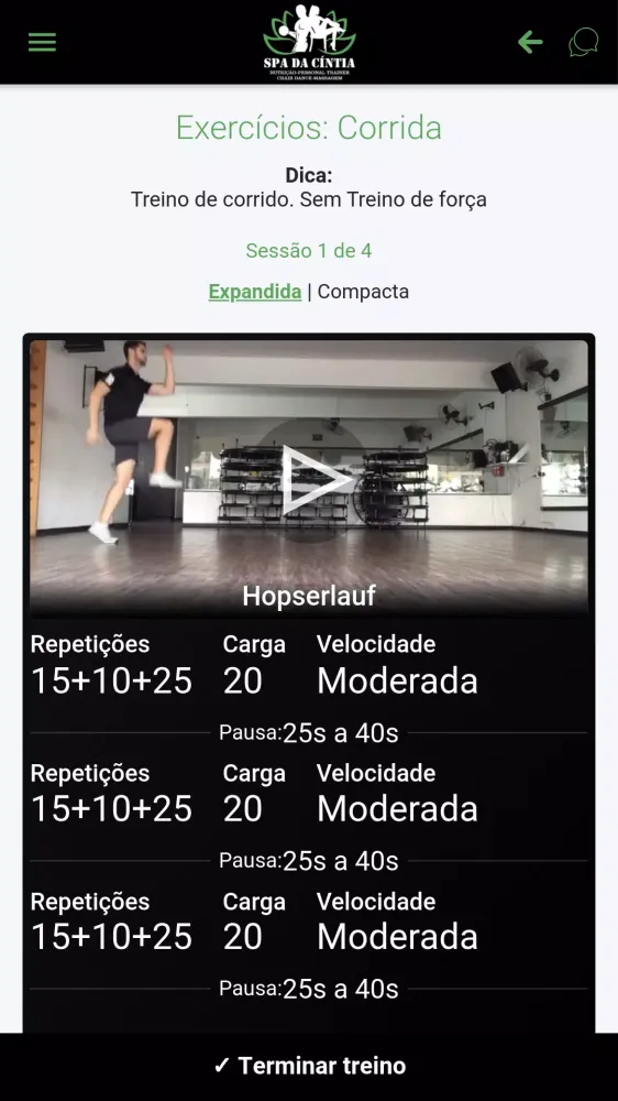 Captures d'écran de Cíntia Moura Coach