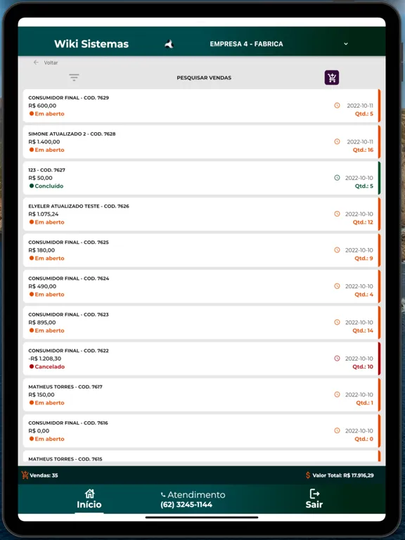 صور Wiki Sistemas iPad 