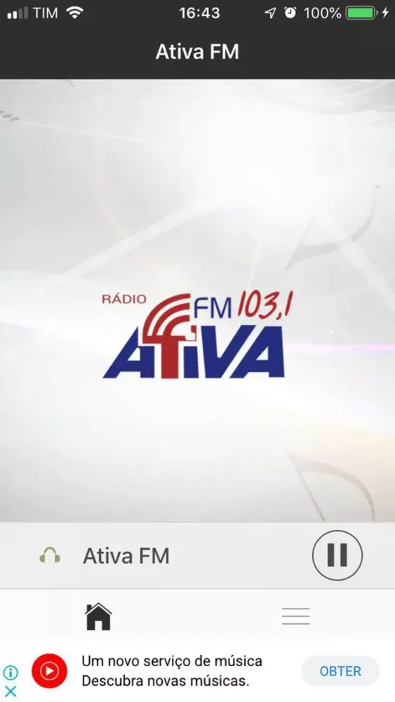 Скриншоты Rádio Ativa FM