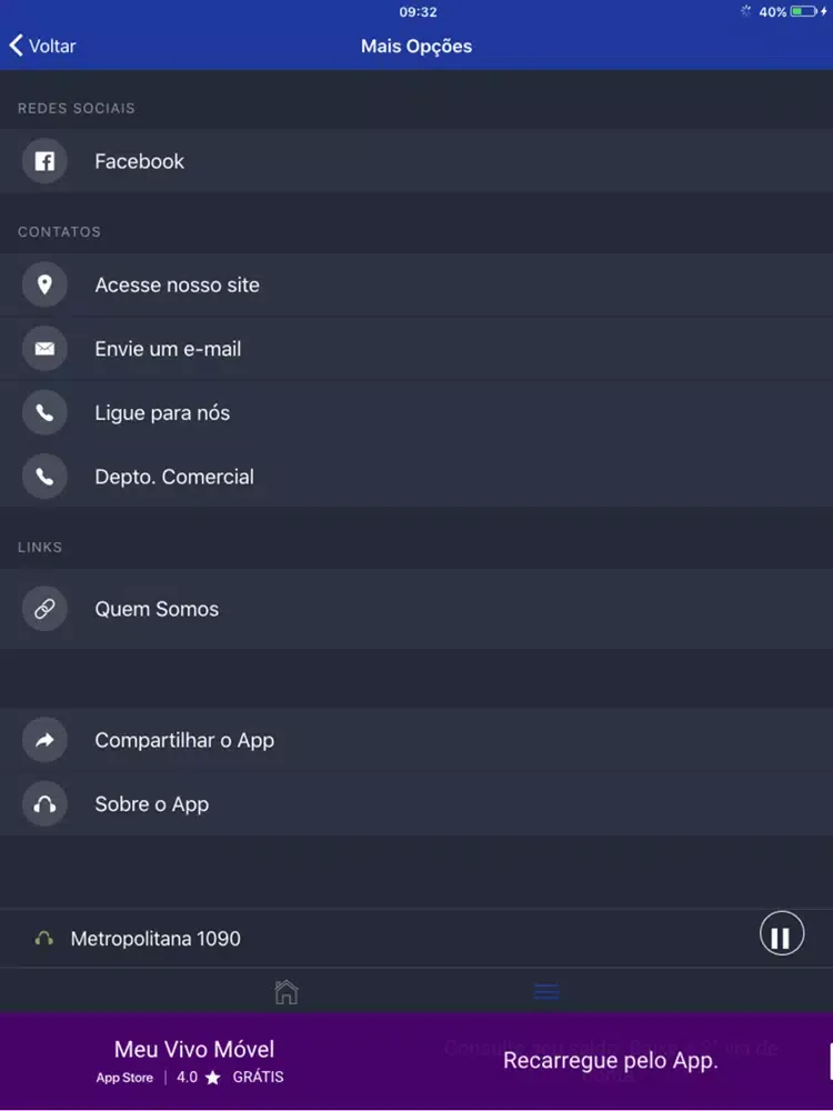 Metropolitana 1090 iPad 应用截图
