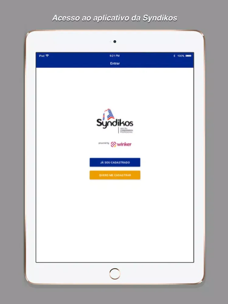 Captures d'écran de Syndikos iPad 