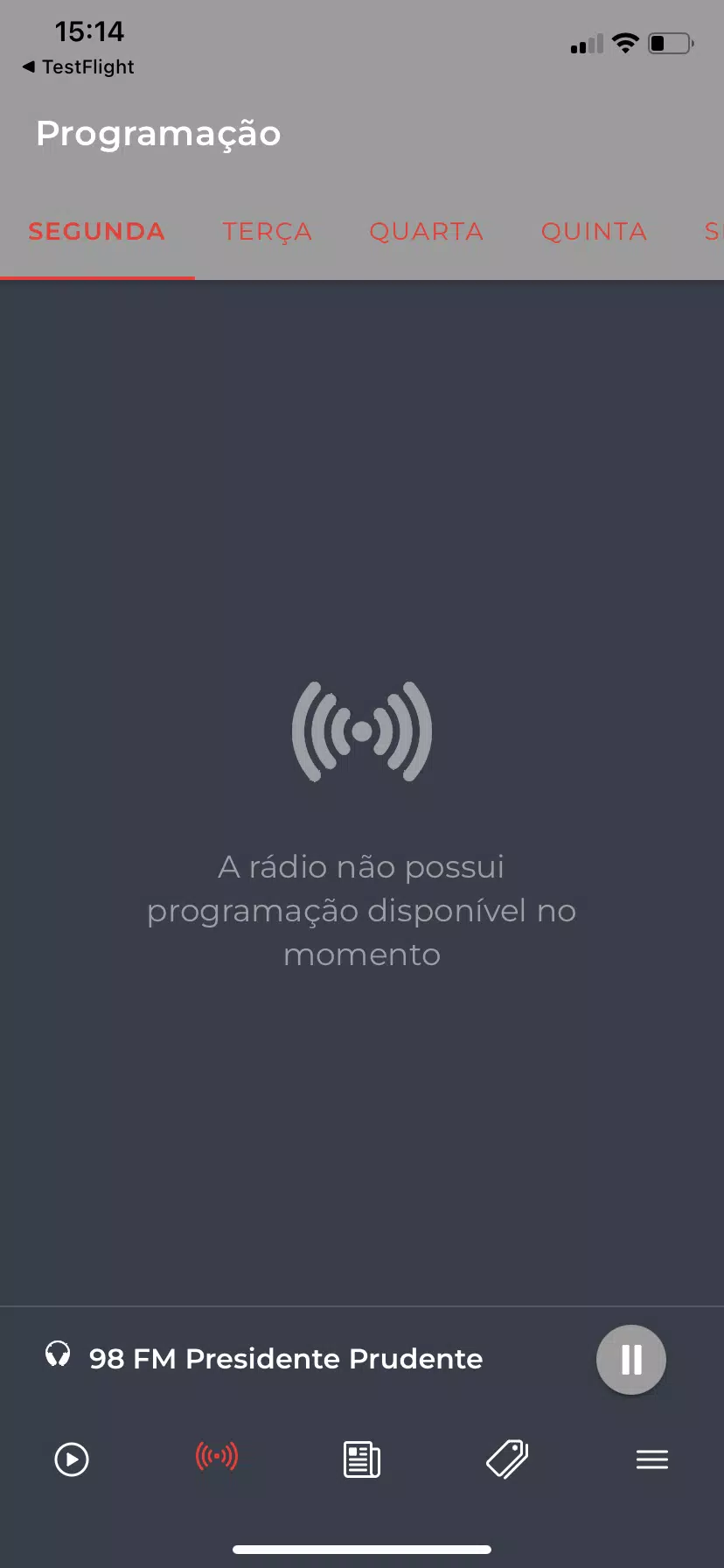 98 FM - Presidente Prudente Screenshots