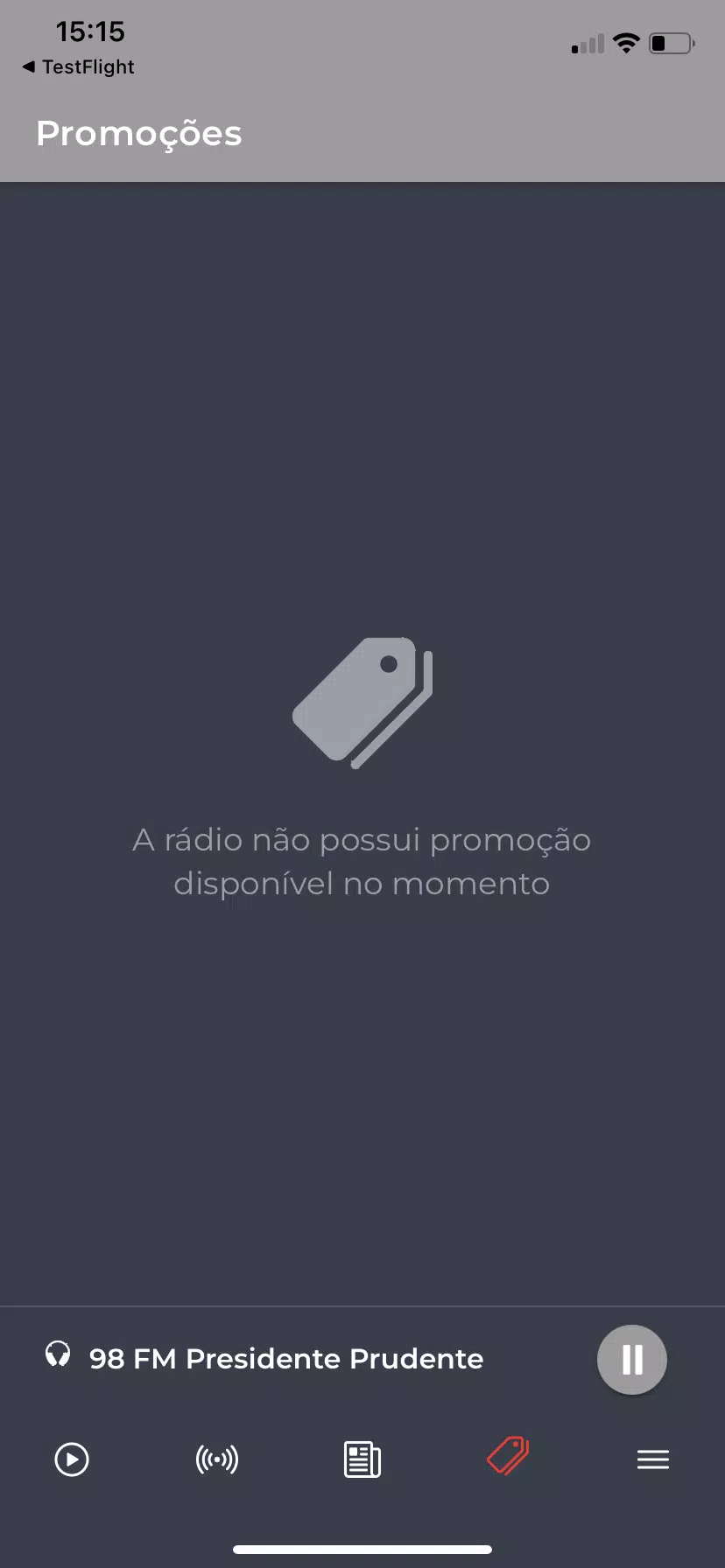 98 FM - Presidente Prudente Screenshots