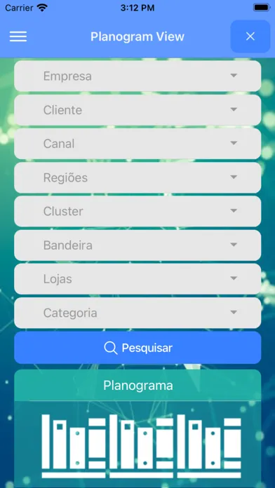 ภาพหน้าจอของ Planogram View