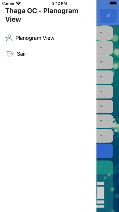 ภาพหน้าจอของ Planogram View