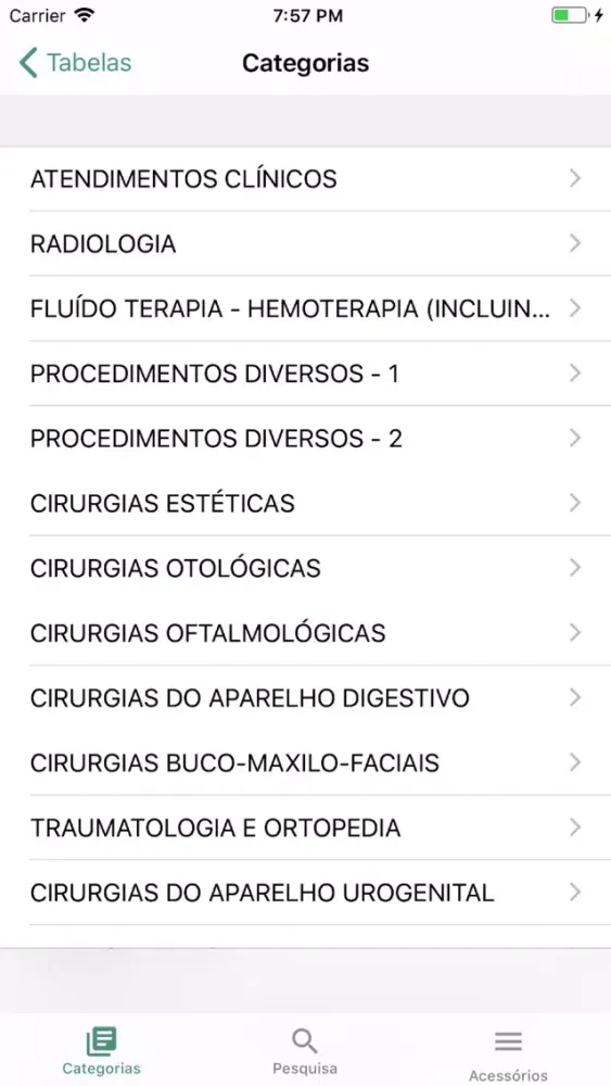 Procedimentos Veterinários Screenshots