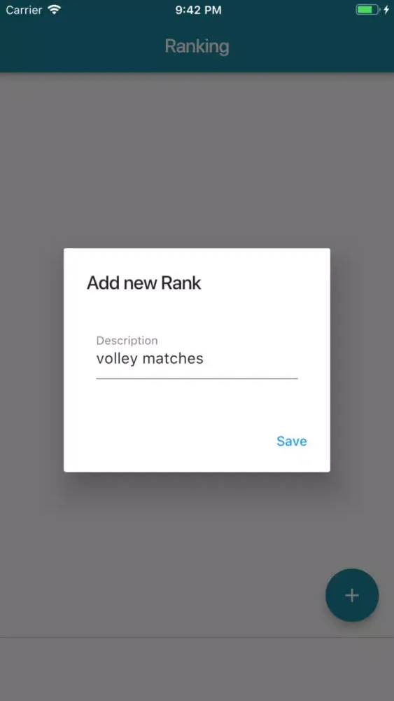 Ranking List Ekran Görüntüleri