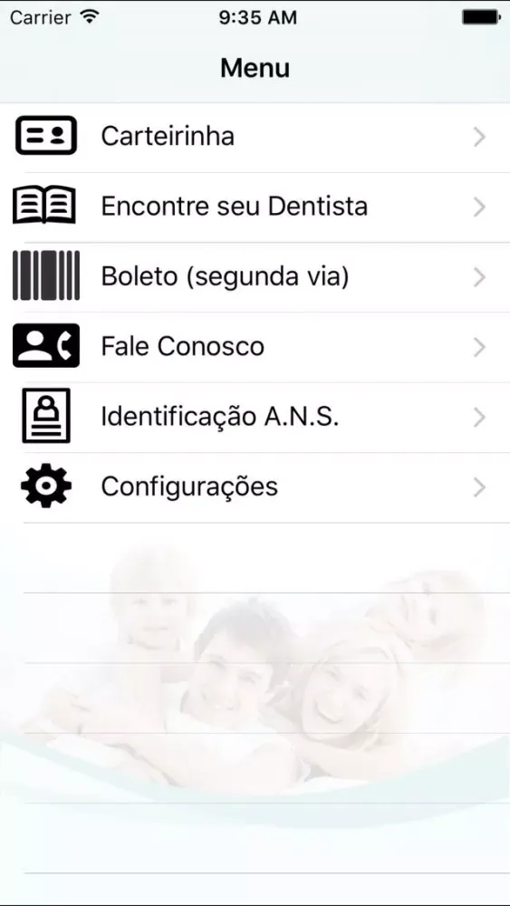 Prevident Usuário Screenshots