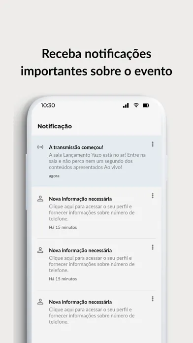 Capturas de tela do CONCARH 2023