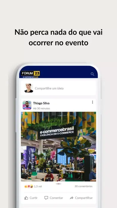 Скриншоты Fórum E-Commerce Brasil 2023