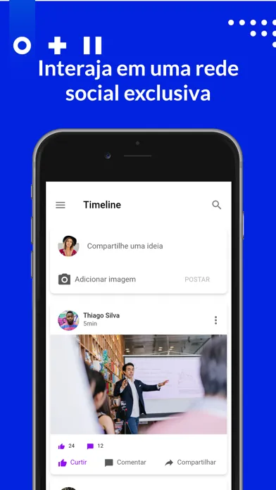 Tangkapan layar Vem pro grupo