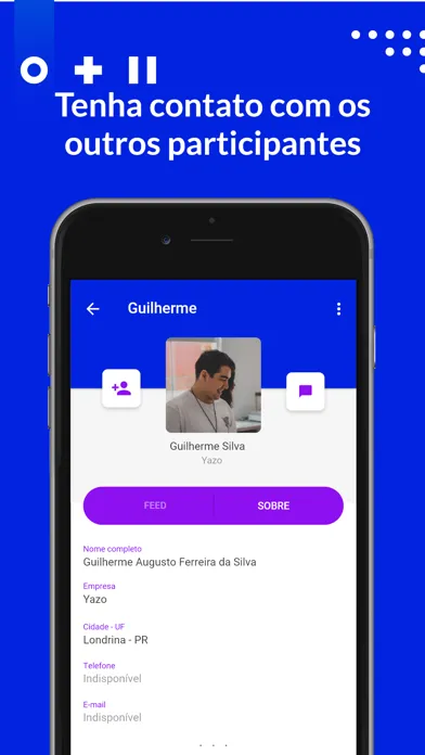 Tangkapan layar Vem pro grupo