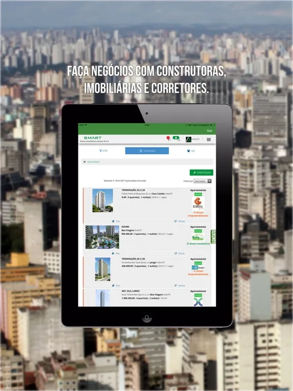 Smart Imobiliário iPad  سکرین شاٹس