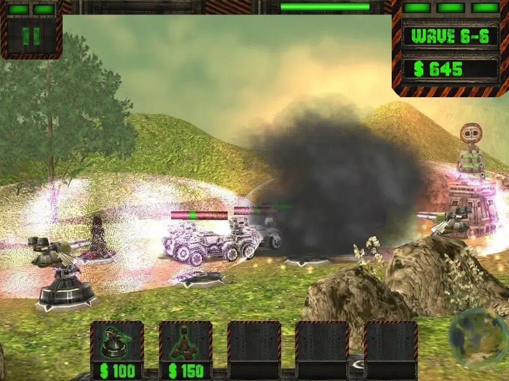 تصاویر Battlefield Defense Cyber War - Clan of mercenaries - HD Free iPad 
