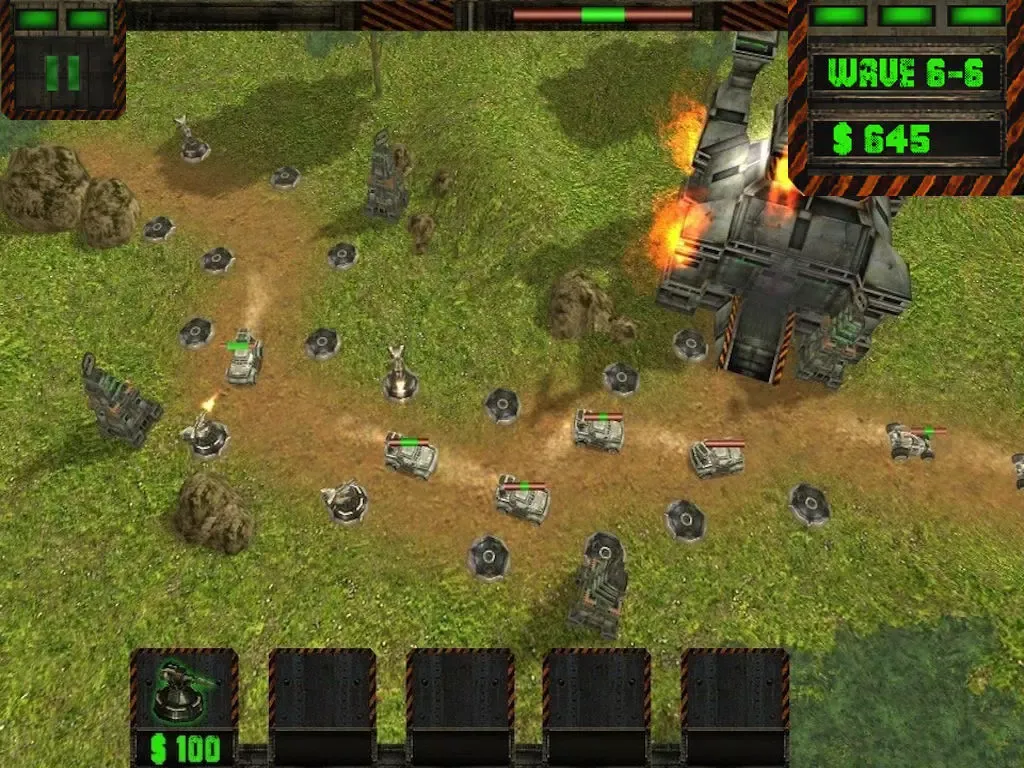 تصاویر Battlefield Defense Cyber War - Clan of mercenaries - HD Free iPad 