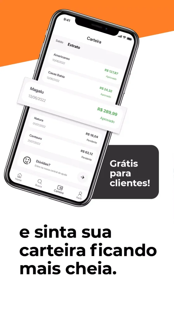 ZAMP Benefícios Screenshots