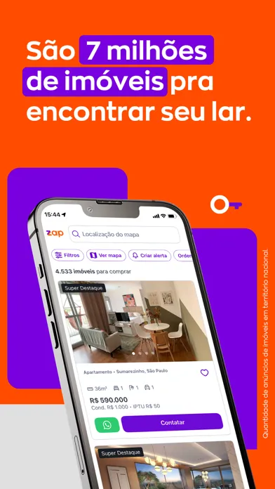 Captures d'écran de ZAP Imóveis | Compra e Aluguel