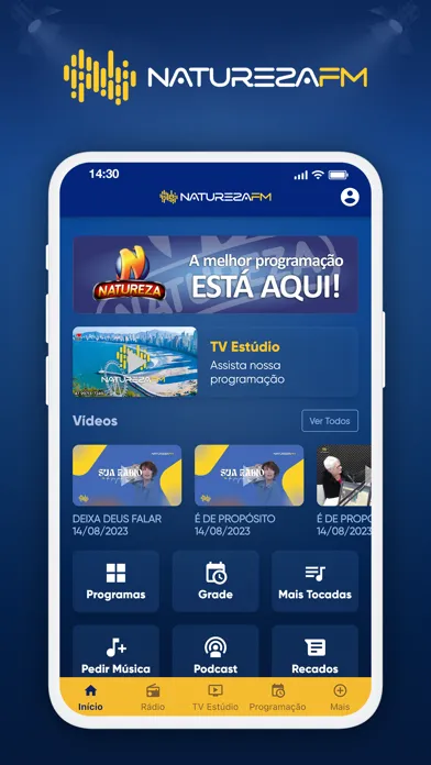 Rádio Natureza FM 98.3 Screenshots