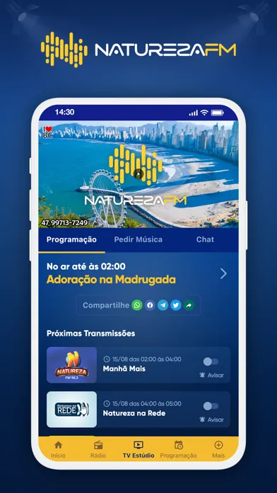 Rádio Natureza FM 98.3 Screenshots