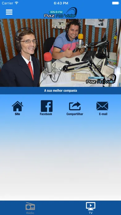 Rádio Paz no Vale应用截图