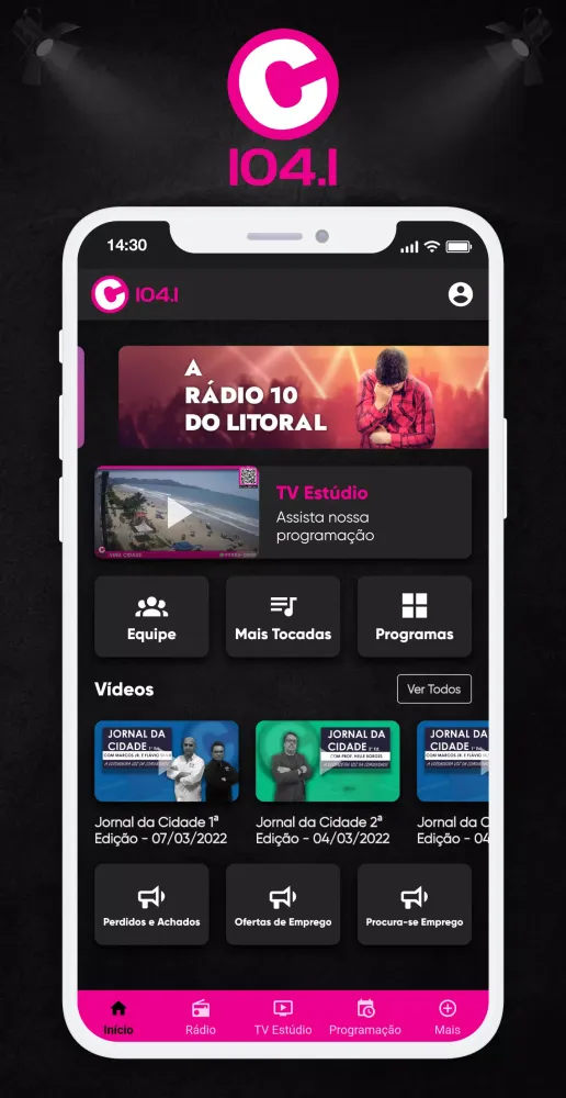 Rádio Cidade Itapema SC स्क्रीनशॉट