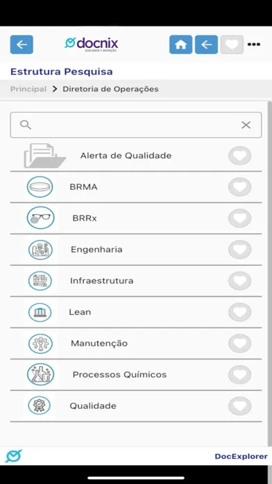 ภาพหน้าจอของ DocExplorer