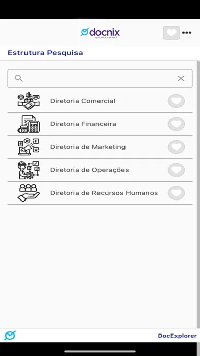 ภาพหน้าจอของ DocExplorer