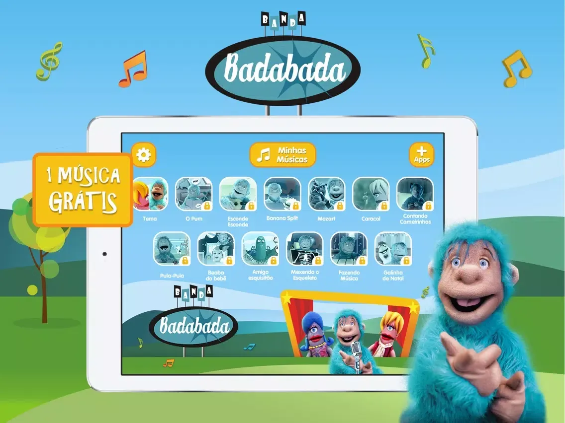 Скриншоты Badabada : Canções infantis iPad 