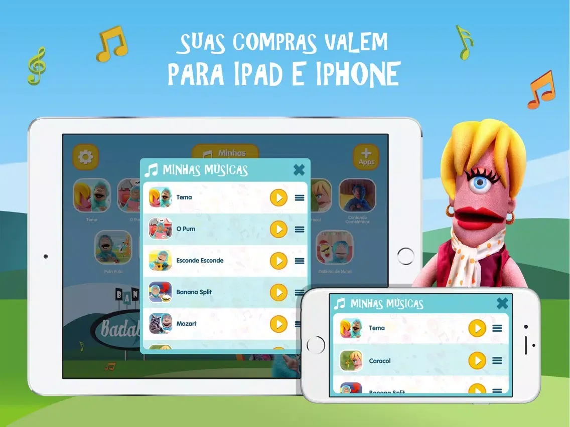 Скриншоты Badabada : Canções infantis iPad 
