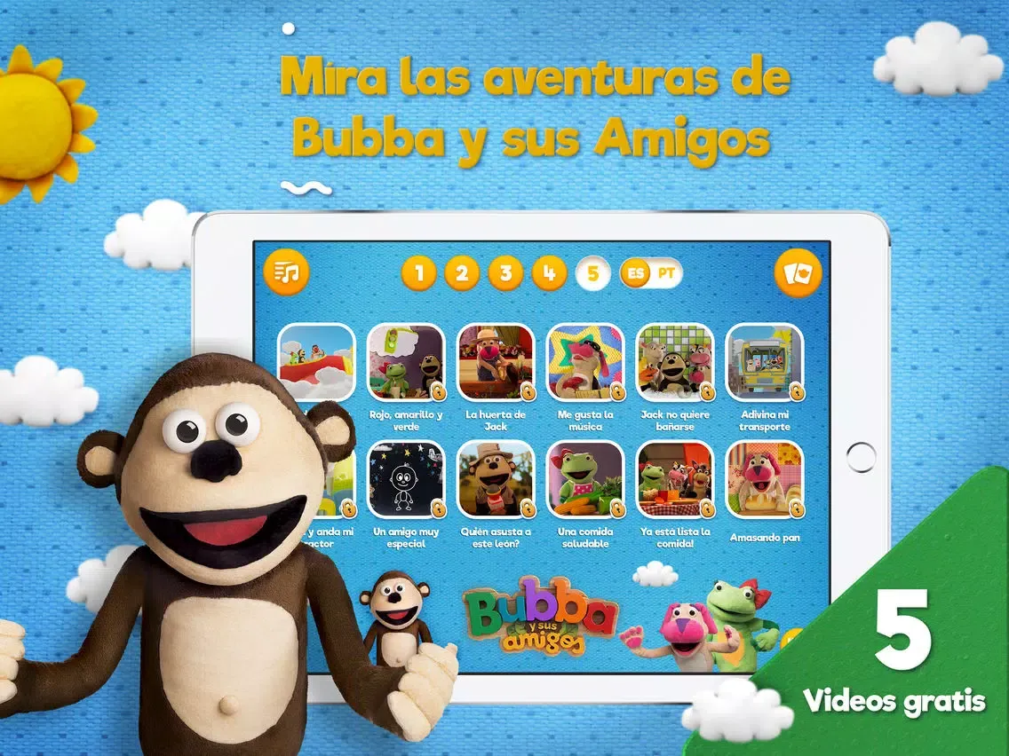 صور Bubba y sus amigos iPad 