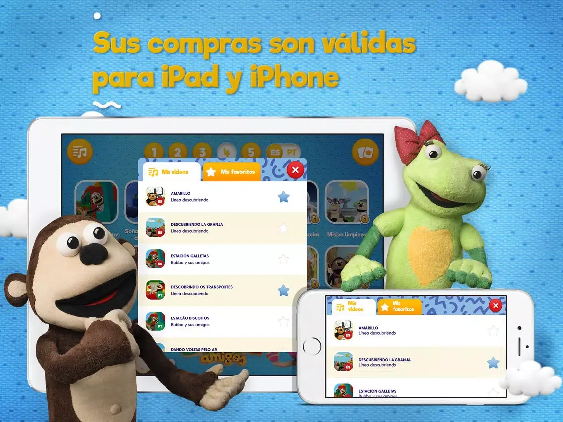 صور Bubba y sus amigos iPad 