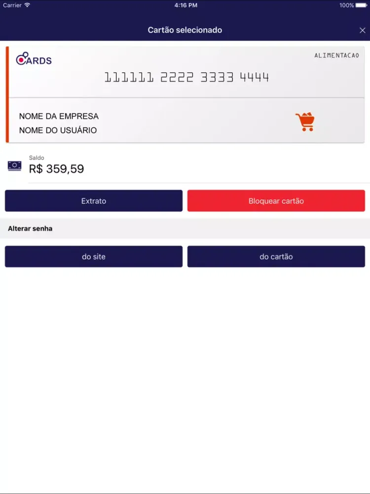 ภาพหน้าจอของ 008 Cards iPad 