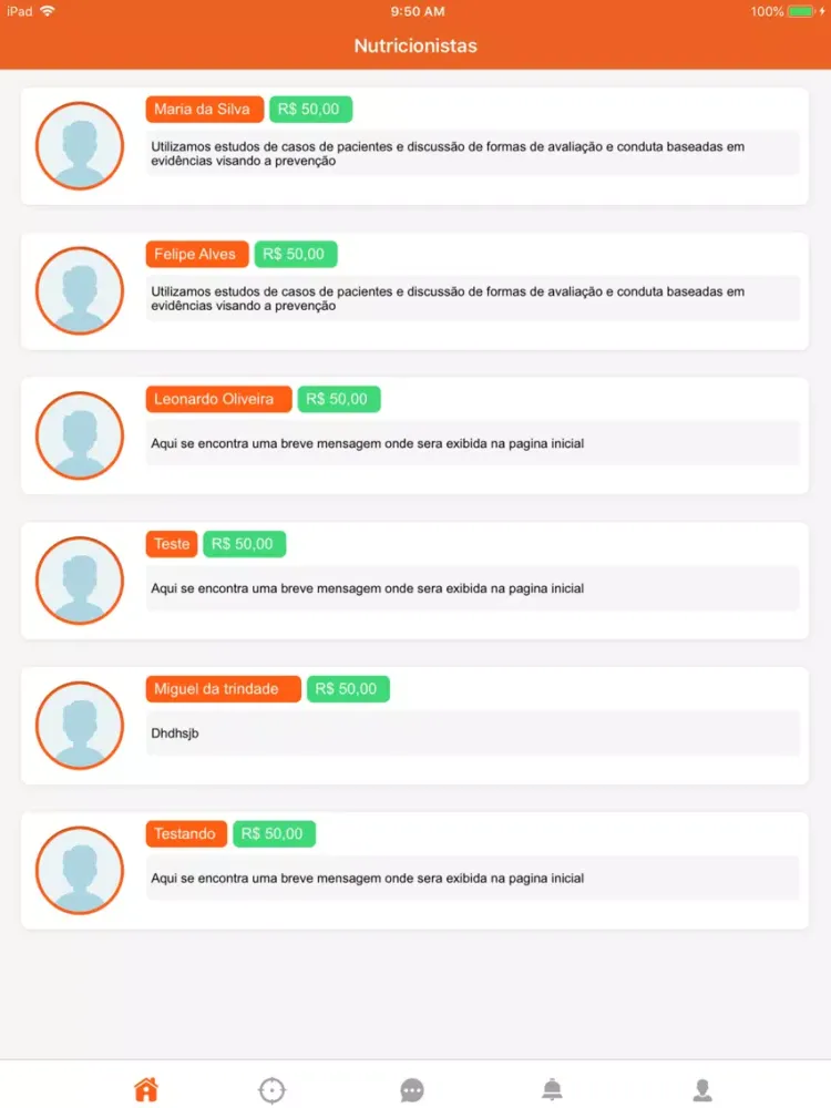 تصاویر NutriFácil BH iPad 