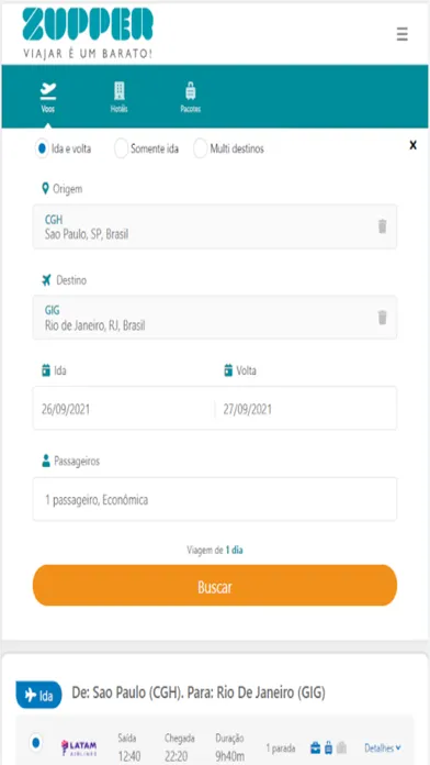 Zupper Viagens স্ক্রিনশট