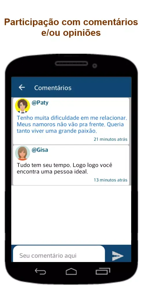 Alguém para Conversar Screenshots