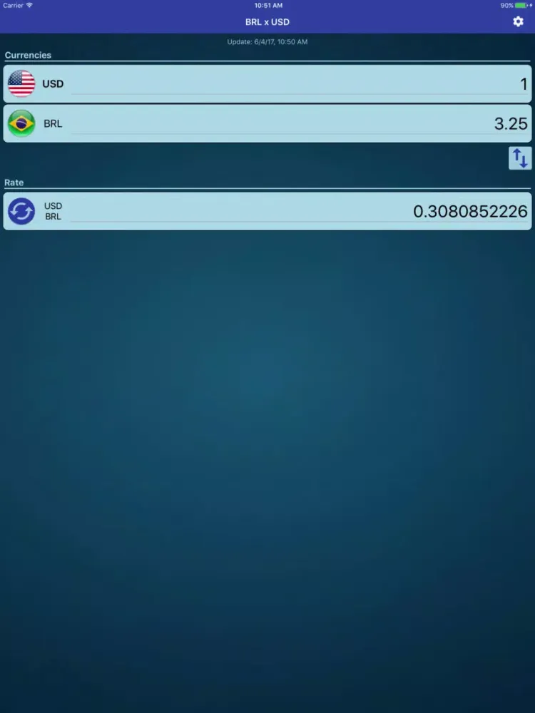 تصاویر US Dollar x Brazilian Real iPad 