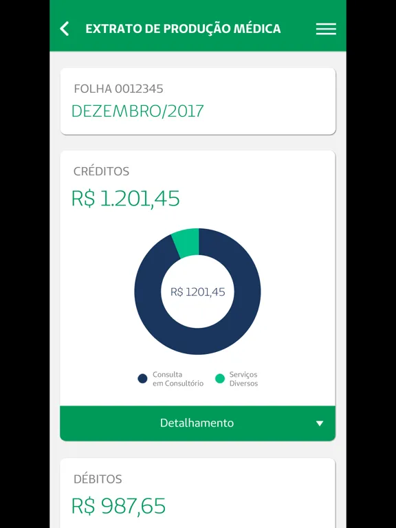 Unimed Noroeste/RS Cooperado iPad  Screenshots
