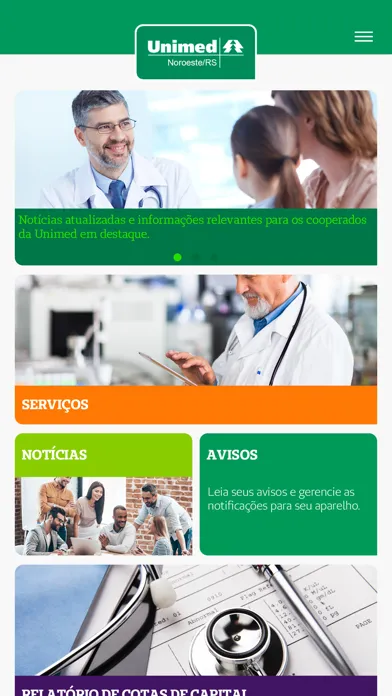 Unimed Noroeste/RS Cooperado Screenshots