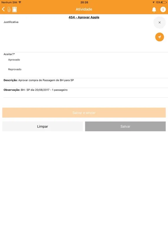 Zrzuty ekranu Vitrúvio iPad 