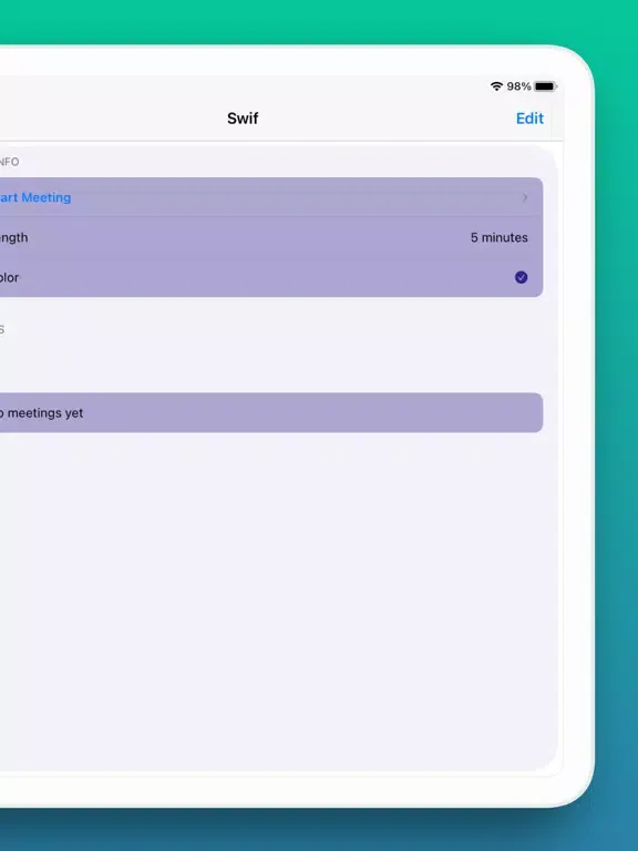 Scrum Meetings iPad  स्क्रीनशॉट