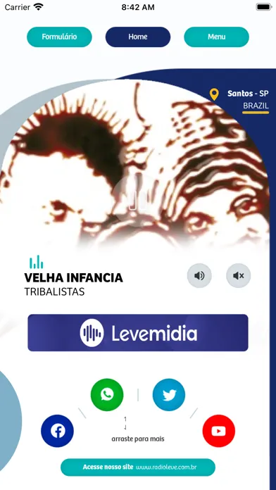 RÁDIO LEVE - SANTOS/SP Screenshots