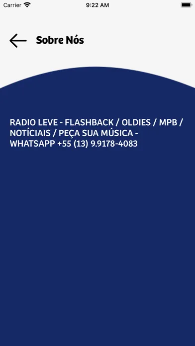RÁDIO LEVE - SANTOS/SP Screenshots