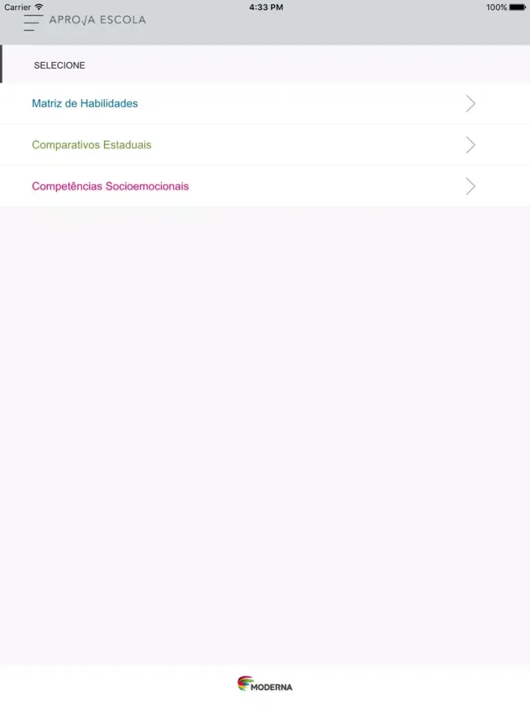 Aprova Escola iPad  Ekran Görüntüleri