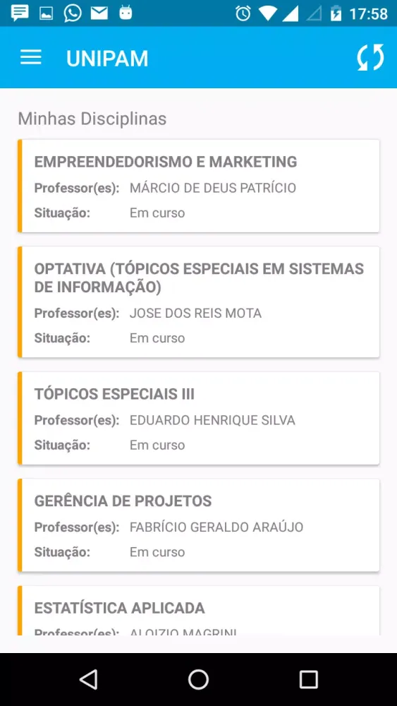 Portal do Aluno - UNIPAM应用截图