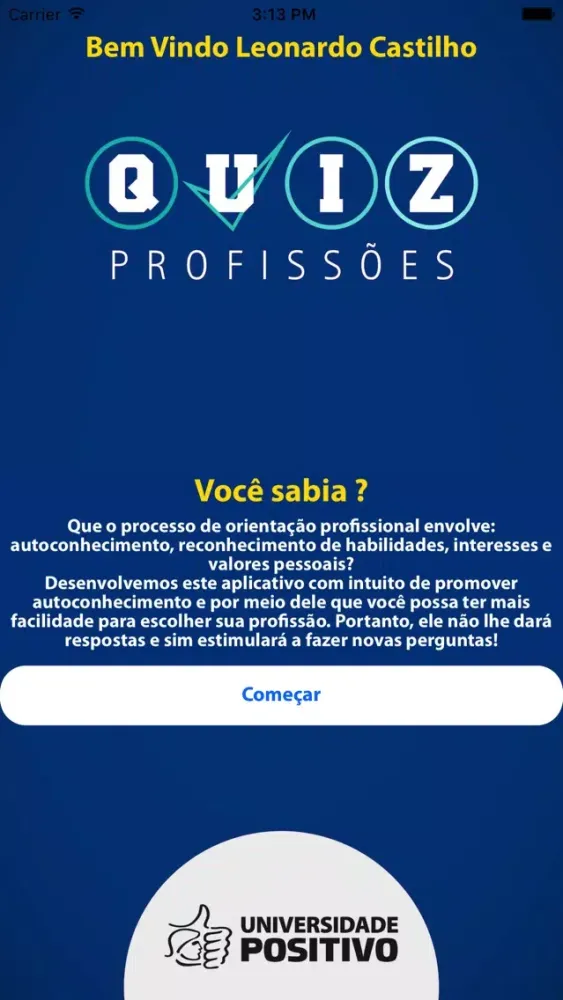 Quiz Profissões Screenshots
