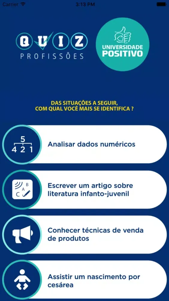 Quiz Profissões Screenshots