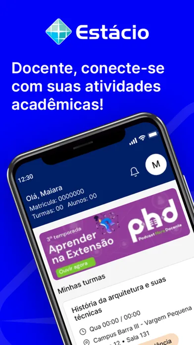 Estácio Docente应用截图
