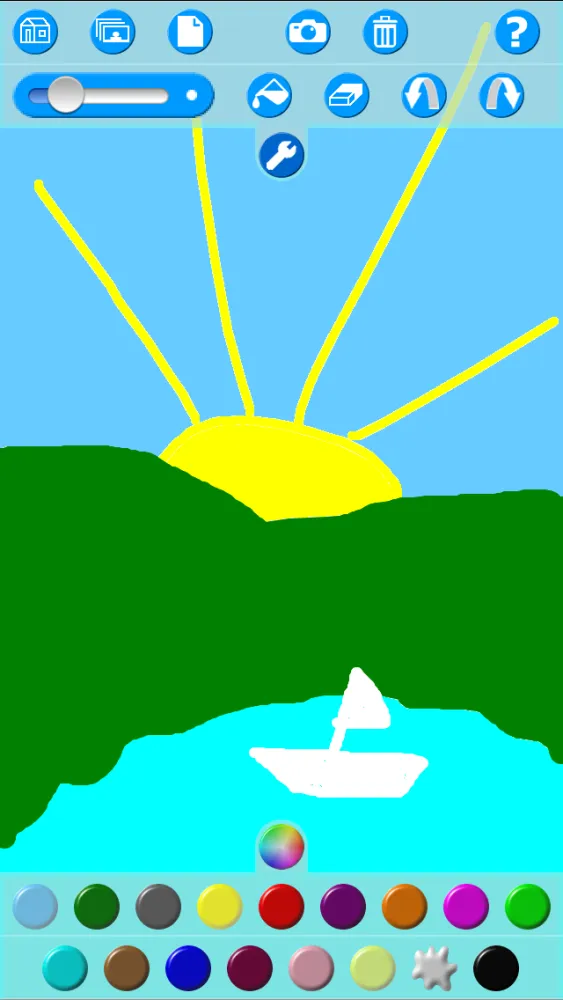 Captures d'écran de Drawing Games - Fun and educational drawing games for kids